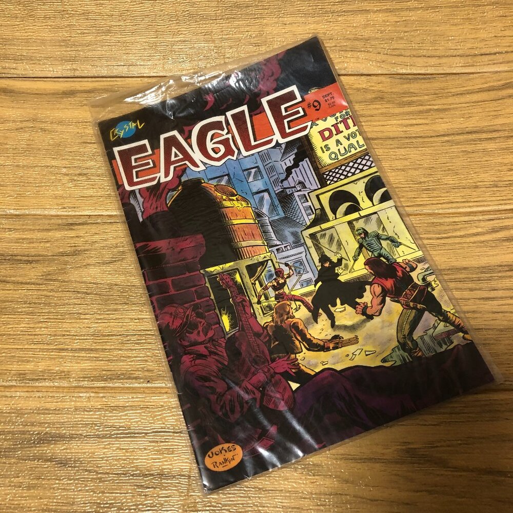 Eagle Comic Book Eagle (Crystal) #9 FN; Crystal, Sept 1987